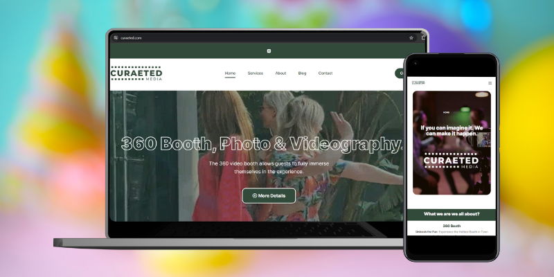 Curaeted Media Website